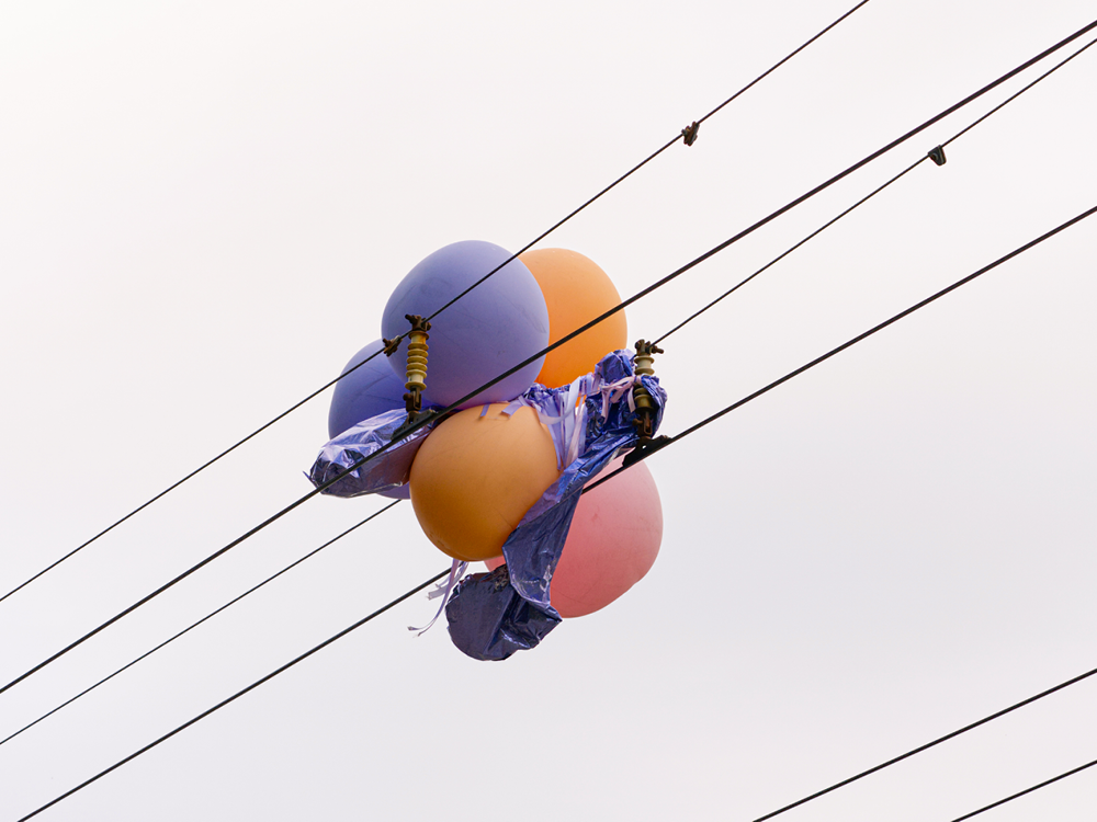 Remember to keep hold of your Mylar balloons to prevent from getting caught in power lines.
