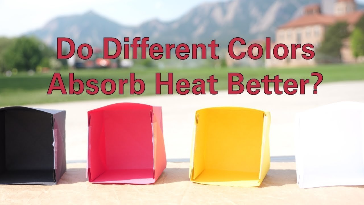 Do Different Colors Absorb Heat Better?