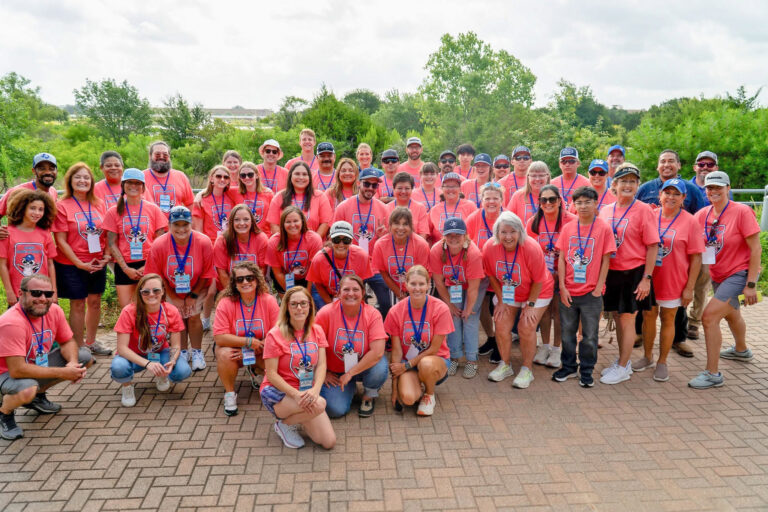 Group photo of PEC employees at the solar derby