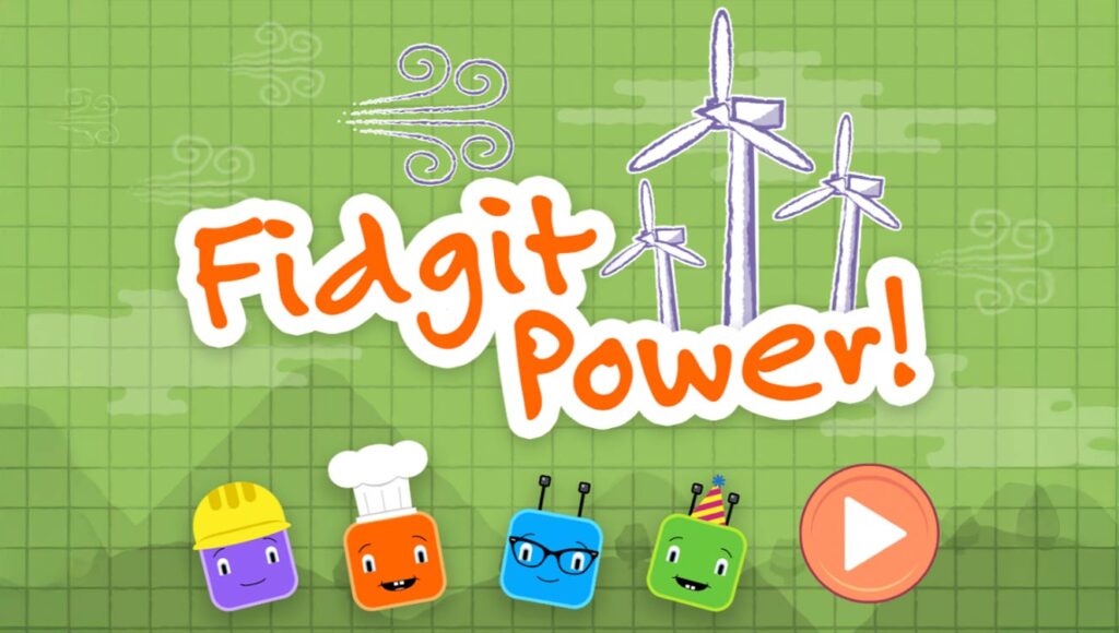 Thumbnail graphic of Fidget Power activity
