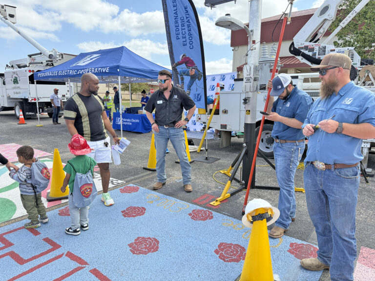 Photo of PEC employees and members at Ready As One fair.