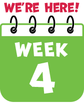 Calendar icon - Week 4