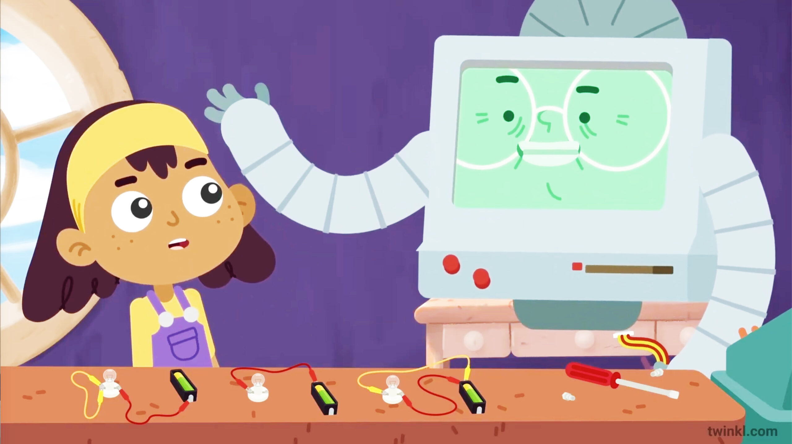 Complete Circuits Animation with Etta & Granbot