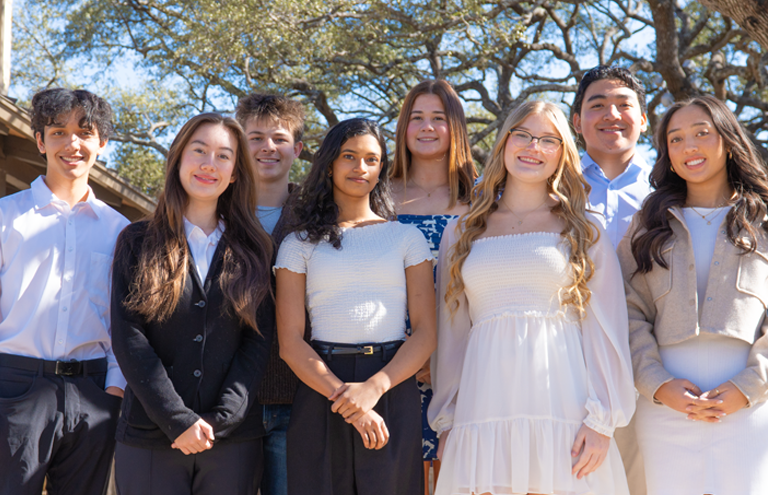 Group photo of the Youth Tour delegates for 2026.