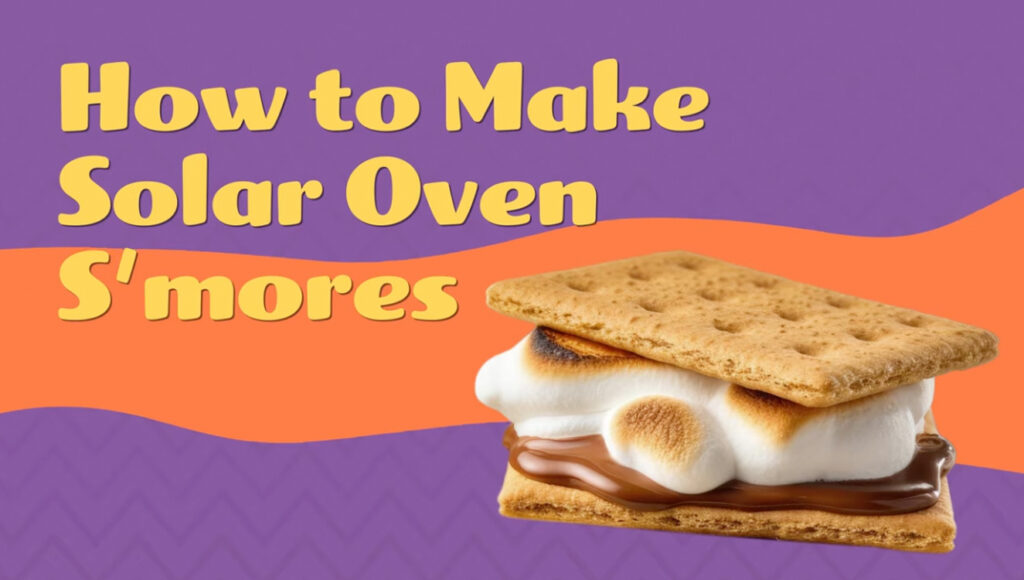 Illustrated image of smores