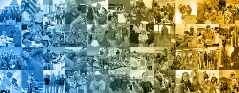 Photo collage of PEC community photos
